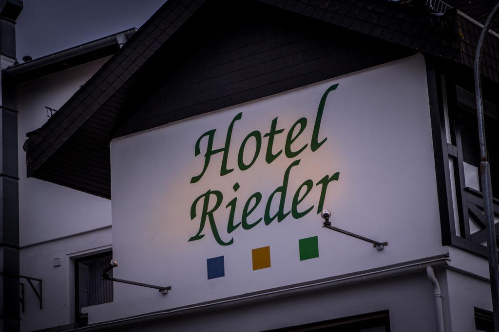 Hotel Rieder Wiesemscheid Екстериор снимка